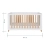 Tutti Bambini Fika Cotbed - White/Light Oak