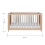 Tutti Bambini Fika Cotbed - White/Light Oak