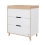 Tutti Bambini Fika 2 Piece Room Set - White/Light Oak