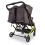 Red Kite Push Me DUBL-Double Twin Stroller - Black