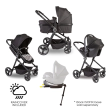 Red Kite Savanna i Zebra 3 in 1 Travel System - Black