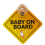 Kiddies Kingdom Baby On Board Sign-Rocket