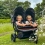 Out n About Nipper Double V5 Stroller - Summit Black