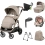 Peg Perego Veloce 11 Piece i-Size Bundle - Mon Amour (Free Highchair)