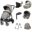 Peg Perego Veloce 11 Piece i-Size Bundle - City Grey