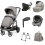 Peg Perego Veloce 11 Piece i-Size Bundle - City Grey (Free Highchair)