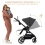 Kinderkraft Yoxi 2 in 1 Pram System - Moonlight Grey