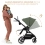 Kinderkraft Yoxi 2 in 1 Pram System - Mystic Green