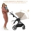 Kinderkraft Yoxi 2 in 1 Pram System - Sand Beige