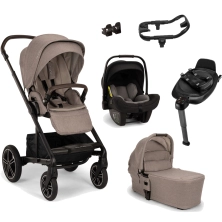 Nuna Mixx Next (Pipa Next) Travel System Bundle + I-Size Base - Cedar (New 2024)