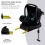 Kinderkraft Yoxi 4in1 Travel System - Pure Black