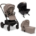 Nuna Mixx Next (Pipa Urbn) Travel System Bundle + I-Size Base - Cedar (New 2024)