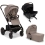 Nuna Mixx Next Bundle with Nuna Urban Carseat - Biscotti (New 2024)