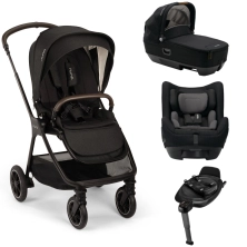 Nuna TRIV Next Generation Cari Next Bundle with TODL Next Car Seat - Caviar (New 2024)