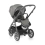 BabyStyle Oyster 3 Gun Metal Finish Edition 7 Piece Luxury Travel System - Twilight