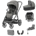 BabyStyle Oyster 3 City Grey Finish Edition Luxury Travel System - Mercury