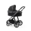 BabyStyle Oyster 3 Gun Metal Chassis 7 Piece Luxury Travel System - Carbonite