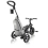 Gobber Explorer Trike 4 in 1 Deluxe Play - Grey