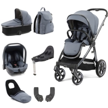 BabyStyle Oyster 3 Gun Metal Chassis Luxury 7 Piece Bundle - Dream Blue