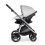 Bebecar Trio Flowy 3in1 Combination Bundle - Flowy Light Grey/Chrome/Black