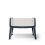 SnuzPod Studio Bedside Crib - London Navy