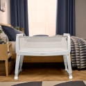 SnuzPod Studio Bedside Crib - Paris White + Free Nursing Pillow Worth £59.99!