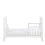 Babymore Kimi XL Cot Bed - Acrylic