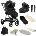 egg® 3 9 Piece Snuggle Bundle - Black Olive - (I-SIZE Carseat Bundle Upgrade)