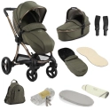 egg® 3 9 Piece Snuggle Bundle - Hunter Green - (Britax ISIZE Bundle Upgrade)