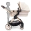 iCandy Peach 7 Bundle with Maxi Cosi Pebble 360 Pro Car Seat & FamilyFix 360 Pro Base - Biscotti