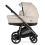 Bebecar Duo Flowy 2in1 Combination Bundle - Flowy Beige/Fume Black/Black