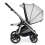 Bebecar Duo Flowy 2in1 Combination Bundle - Flowy Light Grey/Chrome/Black