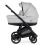 Bebecar Duo Flowy 2in1 Combination Bundle - Flowy Light Grey/Black/Black