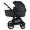 Bebecar Duo Flowy 2in1 Combination Bundle - Flowy Black/Black/Black