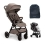 Nuna TRVL LX Stroller + Raincover + Travel Bag - Cedar (New 2024)