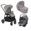 Joie Versatrax 3in1 Travel System Bundle - Pebble/Grey Flannel