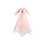 Aden + Anais Essentials Cotton Muslin Lovey - Solid Pink Mist