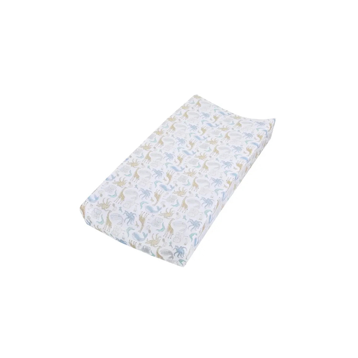 Aden Anais Essentials Cotton Muslin Changing Mat Cover - Natural History 23-19