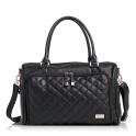 Isoki Double Zip Satchel Changing Bag - Ebony