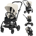 Cybex Eezy S Twist+ 2 Pushchair - Canvas White/Black