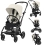 Cybex Eezy S Twist+ 2 Pushchair - Canvas White/Black (New 2024)