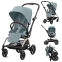 Cybex Eezy S Twist+ 2 Pushchair - Stormy Blue/Taupe