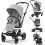 Cybex Eezy S Twist+ 2 Pushchair - Dark Blue/Silver (New 2024)