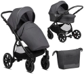 Noordi Sole Go 2in1 Pram System - Black (New 2024)