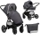 Noordi Sole Go 2in1 Pram System - Black (New 2024)