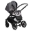 Noordi Sole Go 2in1 Pram System - Black (New 2024)