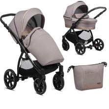 Noordi Sole Go 2in1 Pram System - Beige (New 2024)