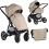 Noordi Sole Go 2in1 Pram System - Beige (New 2024)