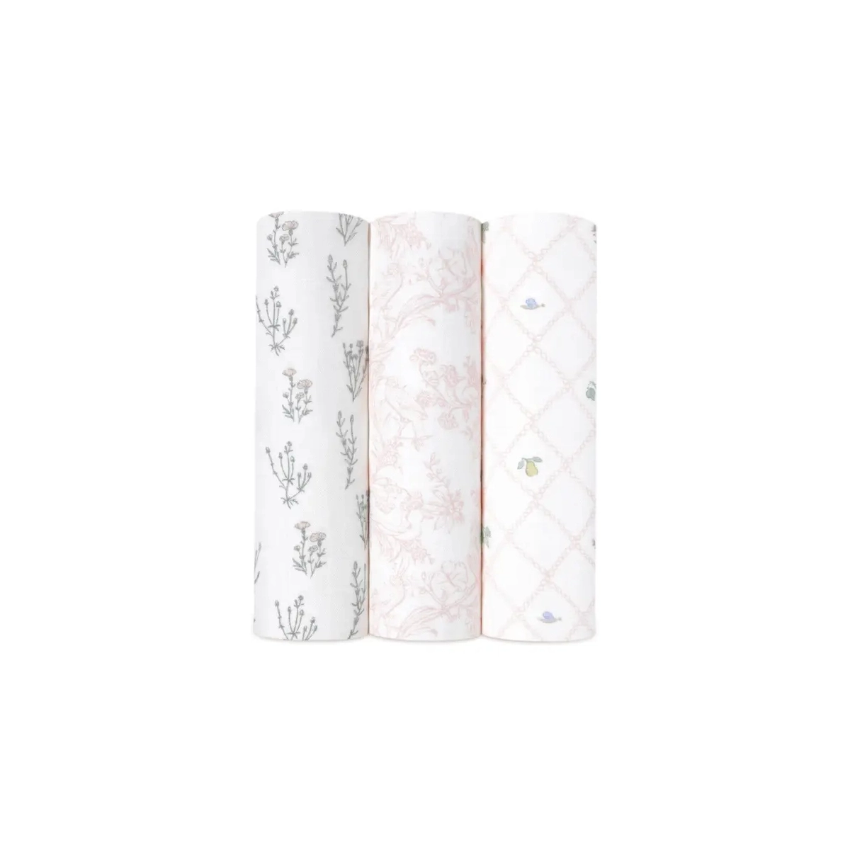 Aden Anais Pack of 3 Large Swaddle Silky Soft - French Floral 23-19