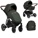 Noordi Luno All Trails 2in1 Pram System - Forest Green (New 2024)